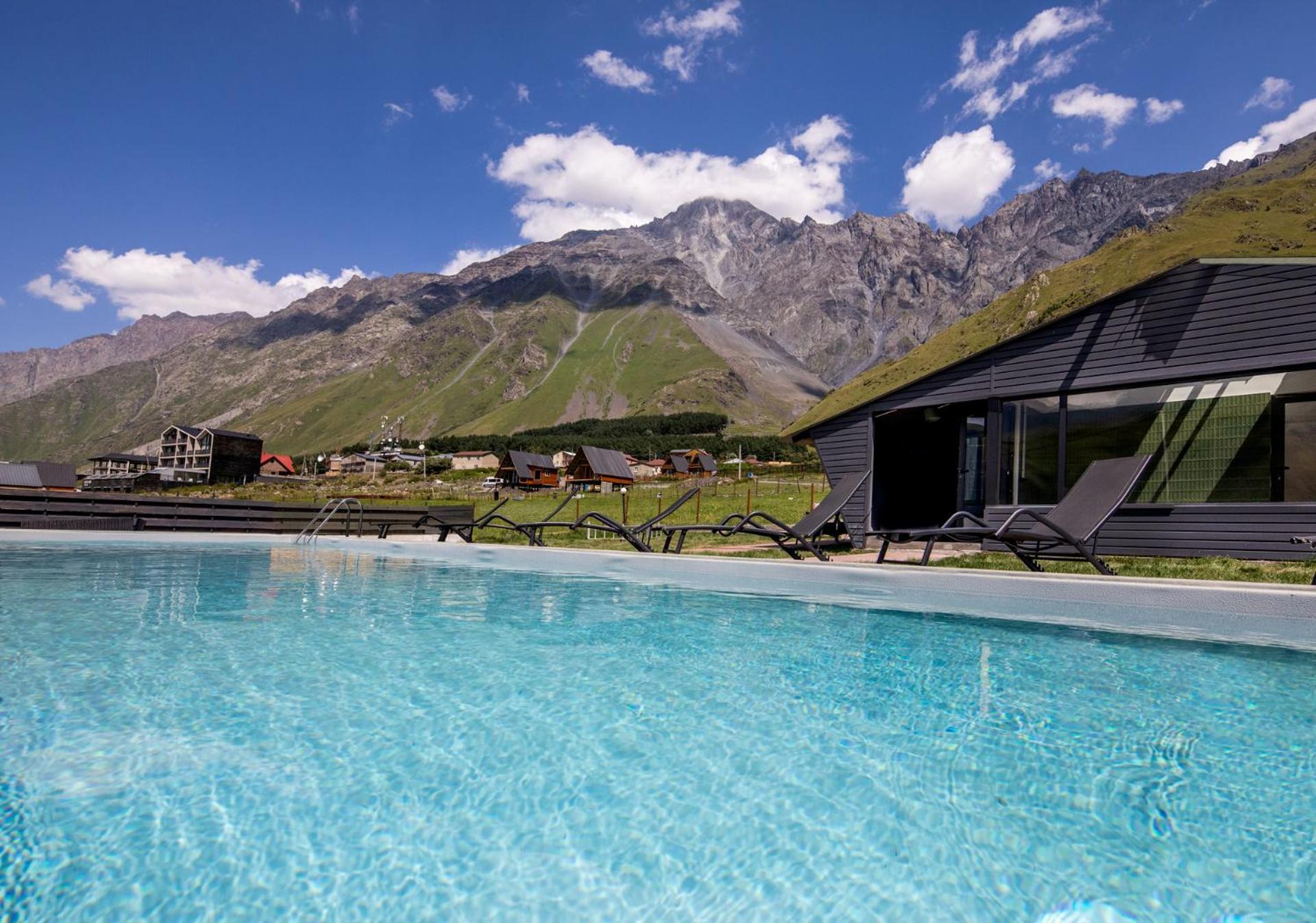 Kazbegi Targmani Cottages Kültér fotó